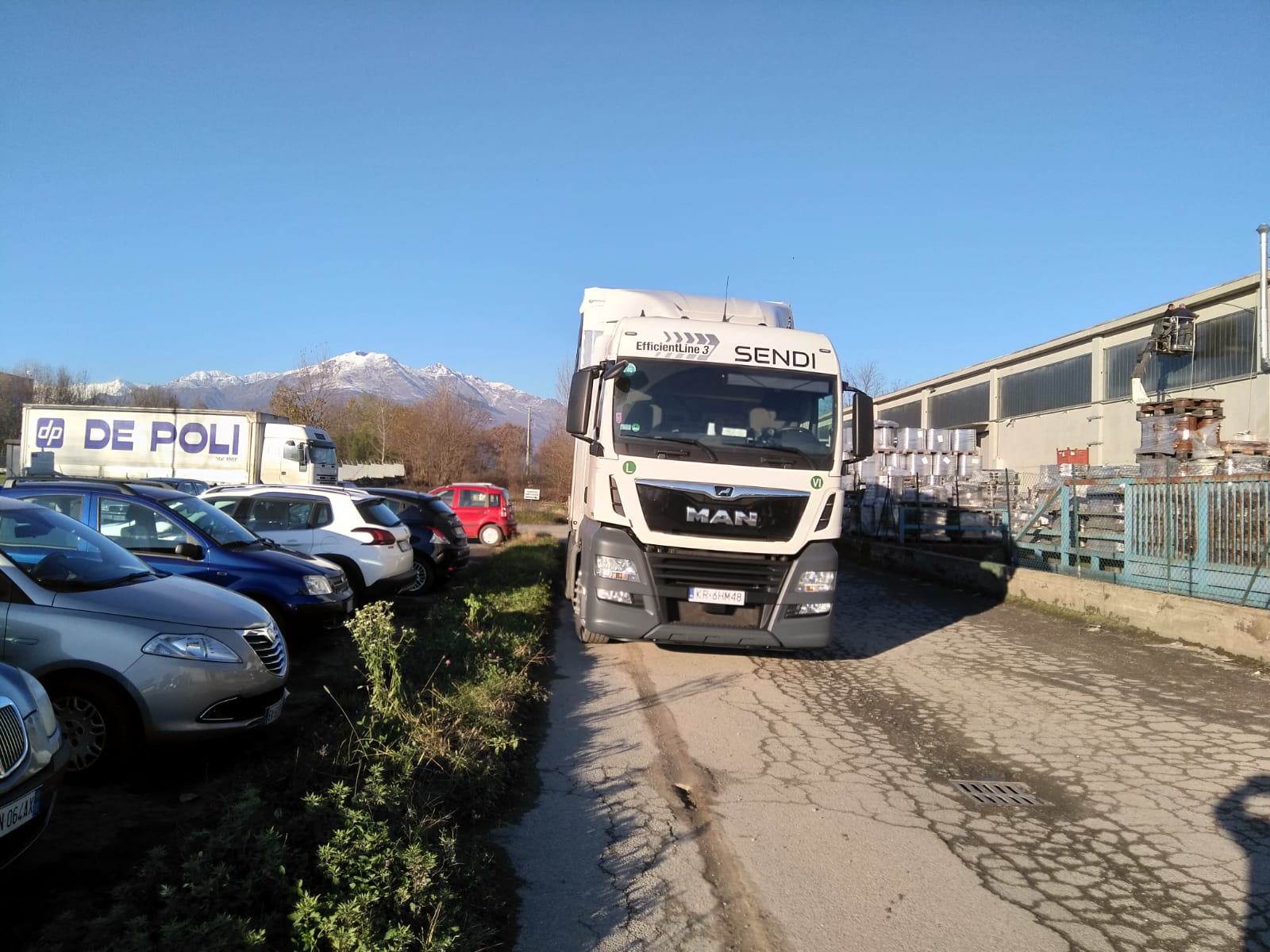 Tabor firmy transportowej Sendi