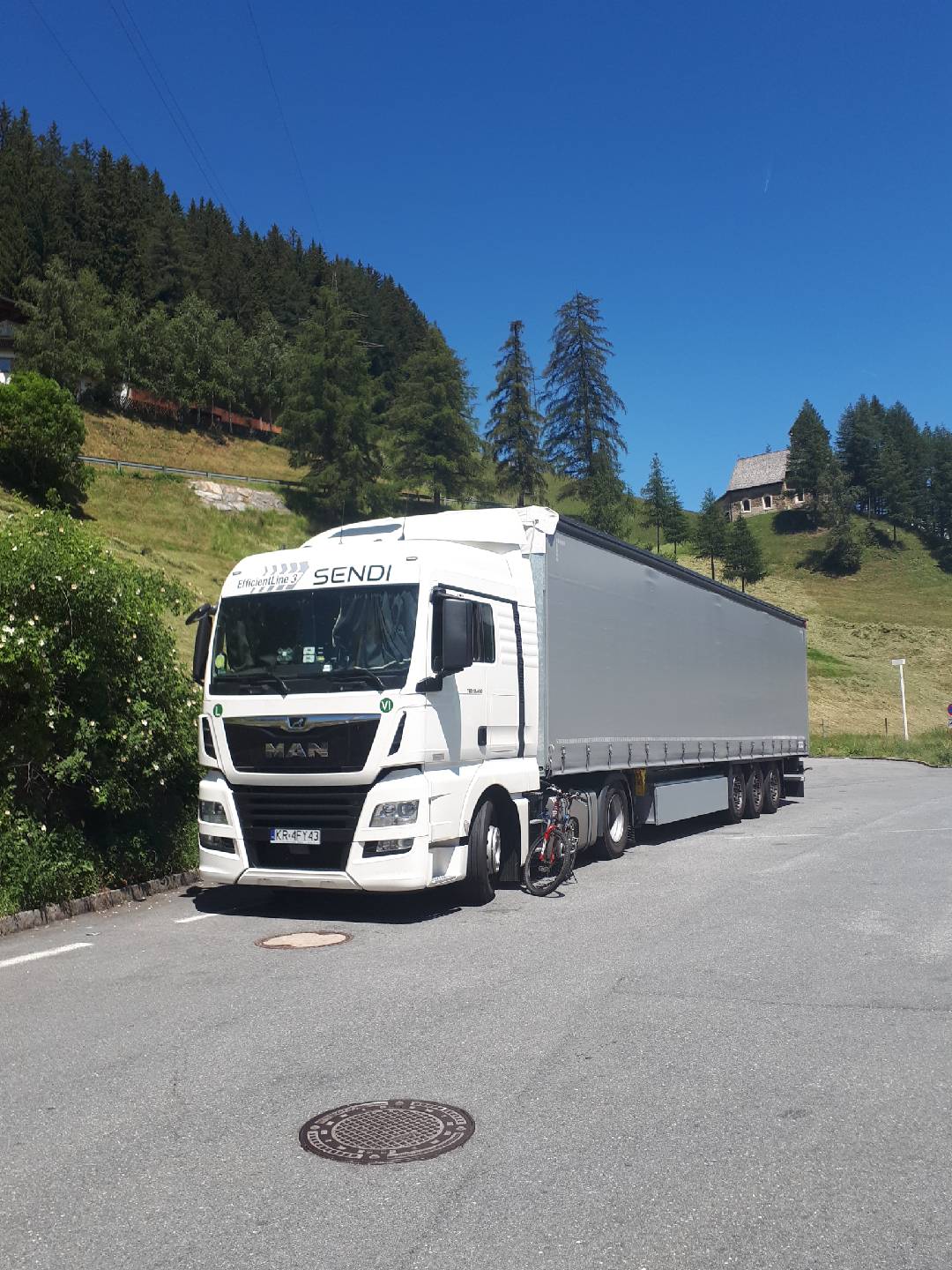 Tabor firmy transportowej Sendi