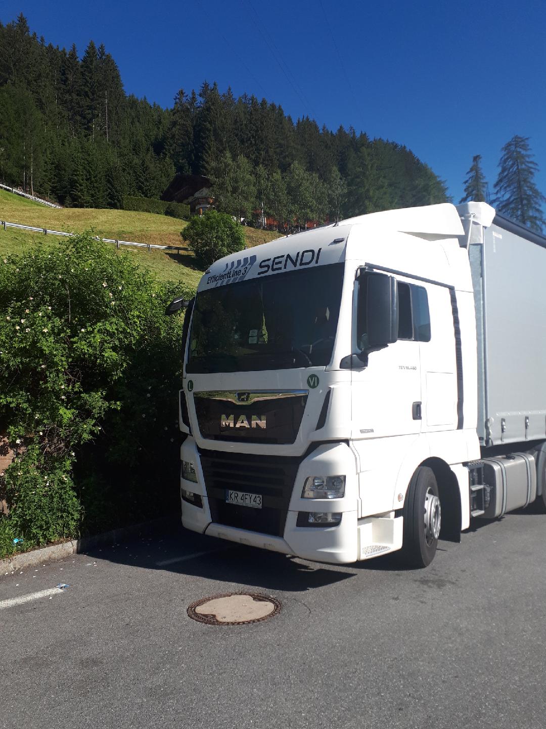 Tabor firmy transportowej Sendi